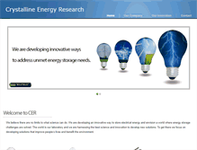 Tablet Screenshot of cer-corp.com